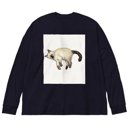 ビビ（つかねこ） ビッグシルエットロングスリーブTシャツ