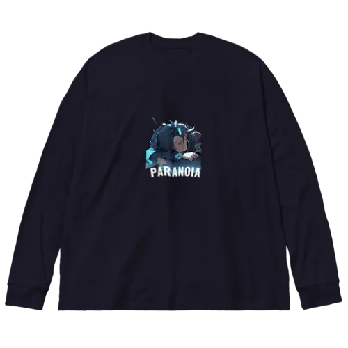 paranoia サイバーパンクガール ビッグシルエットロングスリーブTシャツ