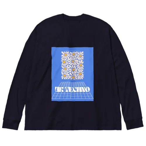 UK Techno Tee ビッグシルエットロングスリーブTシャツ