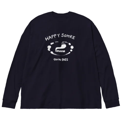 ぱふぱふ愛好家/CAU Big Long Sleeve T-Shirt