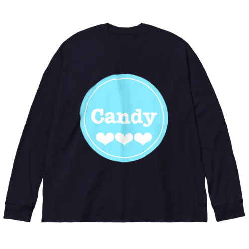 Candy ビッグシルエットロングスリーブTシャツ