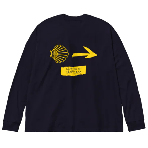 Camino de Santiago Big Long Sleeve T-Shirt