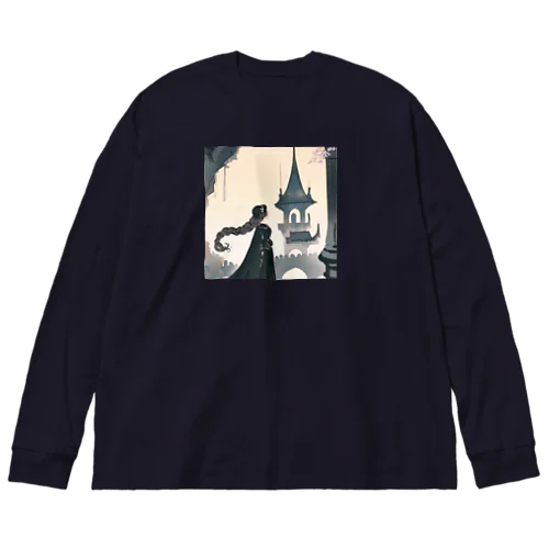 ダークファンタジーラプンツェル Big Long Sleeve T-Shirt