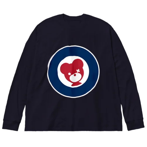 Roundel (Royal Bear Force) ビッグシルエットロングスリーブTシャツ