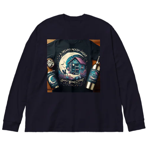 A Dreamy moon night Big Long Sleeve T-Shirt