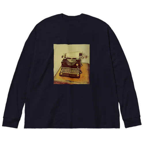 タイプライター Big Long Sleeve T-Shirt