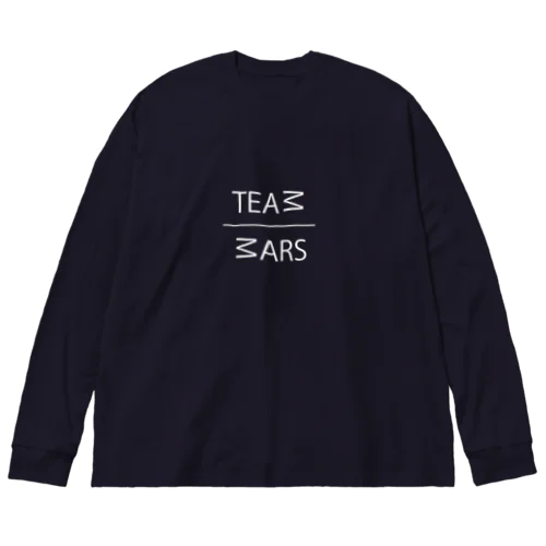 TEAM MARS 黒アイテム版 ビッグシルエットロングスリーブTシャツ