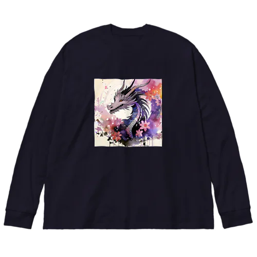 桃源郷の竜 Big Long Sleeve T-Shirt