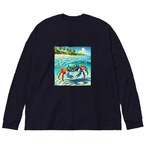 Underwater Walk 「水中散歩」 ビッグシルエットロングスリーブTシャツ