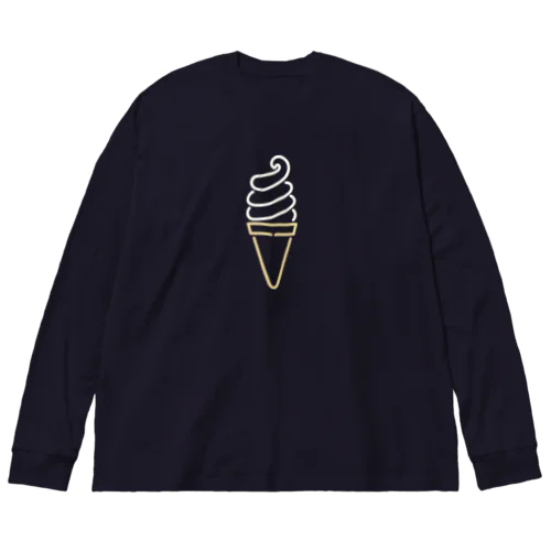 ソフトクリーム（color） Big Long Sleeve T-Shirt