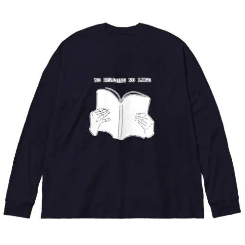 読書好き限定デザイン（Tシャツ・パーカー・グッズ・ETC） Big Long Sleeve T-Shirt