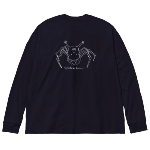 spider head（スパイダーヘッド） Big Long Sleeve T-Shirt