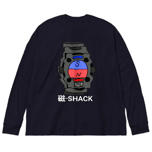 磁-SHACK ビッグシルエットロングスリーブTシャツ