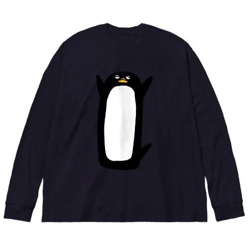 バンザイペンギン Big Long Sleeve T-Shirt