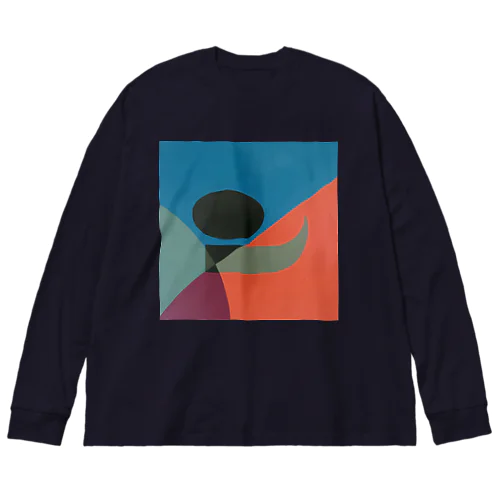 Kaleidoscope 万華鏡 Katakana series ン Big Long Sleeve T-Shirt