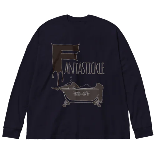 Fantastickle(ミルクチョコ・フチあり) Big Long Sleeve T-Shirt