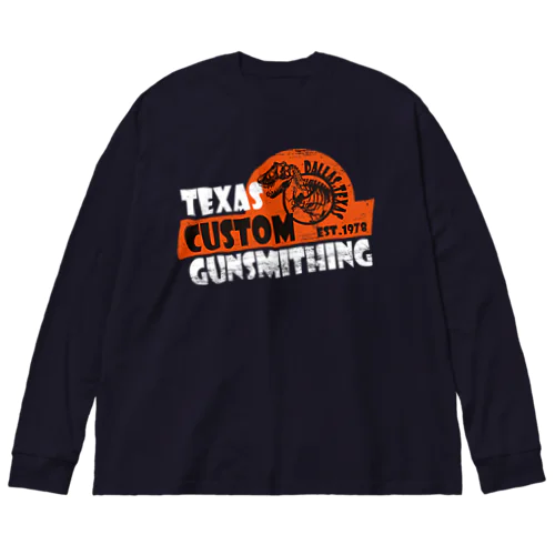 TEXAS CUSTOM GUNSMITHING DINA ビッグシルエットロングスリーブTシャツ