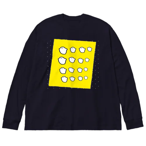 団結オバケちゃん Big Long Sleeve T-Shirt