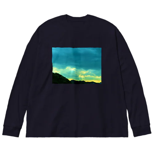 jellyな空色 Big Long Sleeve T-Shirt