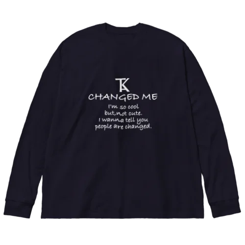 CHANGED ME ビッグシルエットロングスリーブTシャツ