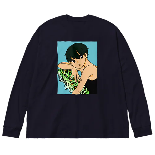 キアゲハちゃん Big Long Sleeve T-Shirt
