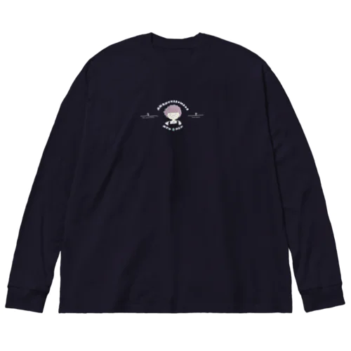 AKANUKENAI GIRL（濃い色） Big Long Sleeve T-Shirt