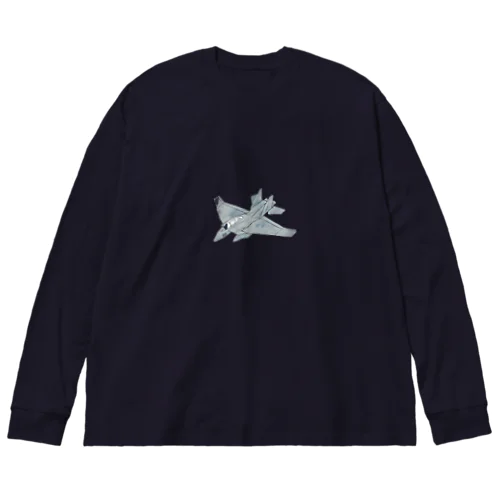 F-15戦闘機 Big Long Sleeve T-Shirt