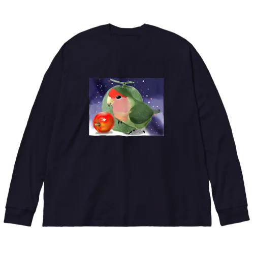 コザクラインコのめんちゃん Big Long Sleeve T-Shirt