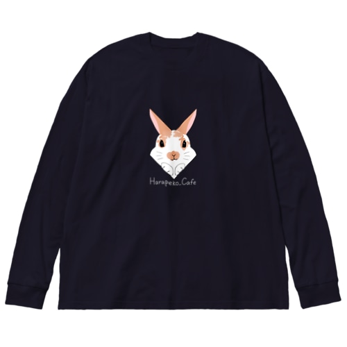ぴょこっとミニレッキスさん／白文字 Big Long Sleeve T-Shirt