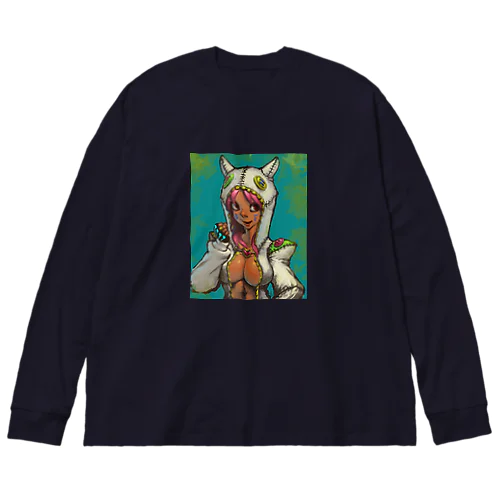 白ずきんちゃん Big Long Sleeve T-Shirt