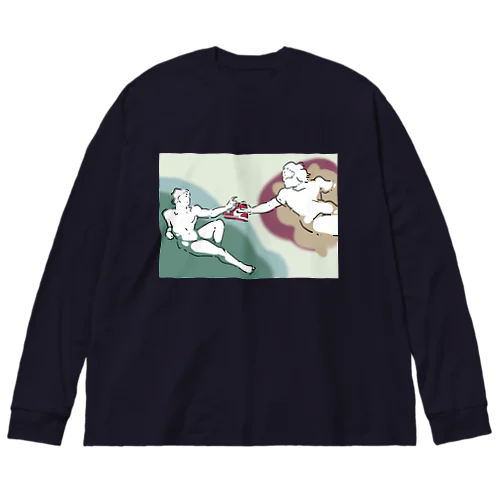 アダムの創造SNKRS Big Long Sleeve T-Shirt