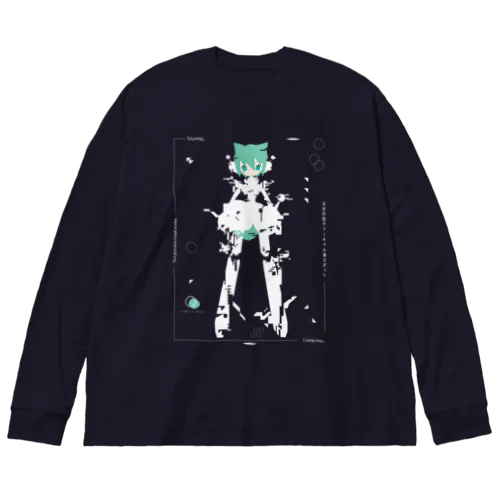 次世代猫 Big Long Sleeve T-Shirt