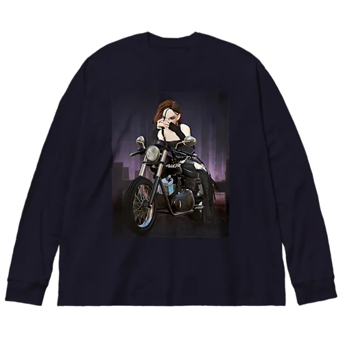 Cool woman Big Long Sleeve T-Shirt