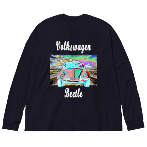 Volkswagen Beetle ビッグシルエットロングスリーブTシャツ