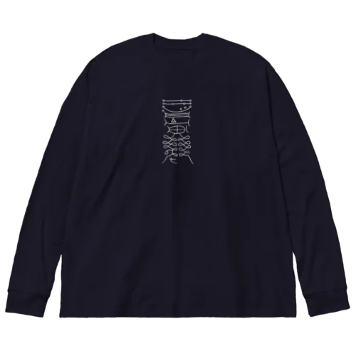 鎮除凶災符 Big Long Sleeve T-Shirt