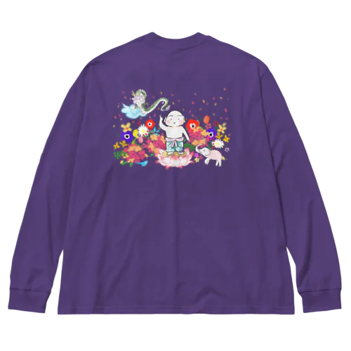 花まつり Big Long Sleeve T-Shirt