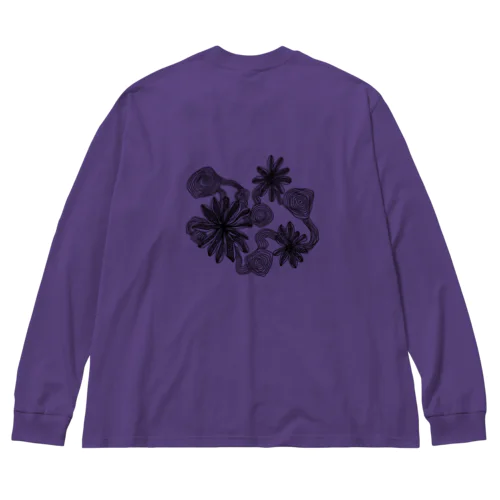 puqpuq flower Big Long Sleeve T-Shirt