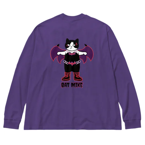 BAT MIKE ビッグシルエットロングスリーブTシャツ