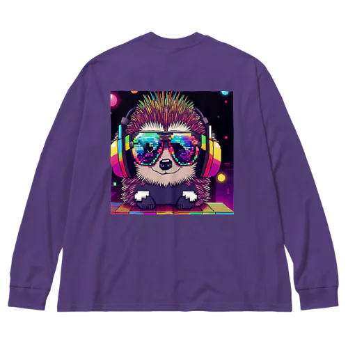 アゲ上げ！DJハリネズミくん Big Long Sleeve T-Shirt