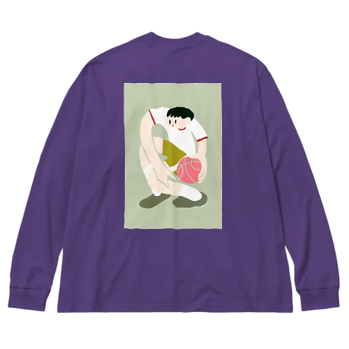 バスケットボール Big Long Sleeve T-Shirt