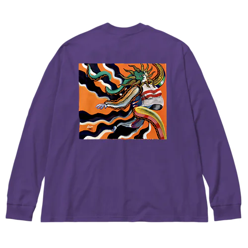 西日 Big Long Sleeve T-Shirt