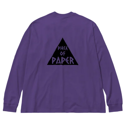 piece of paper skateboarding Big Long Sleeve T-Shirt