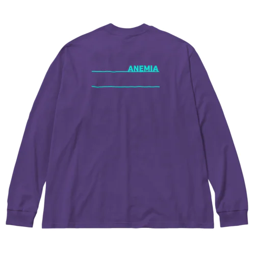 ANEMIA 貧血 ビッグシルエットロングスリーブTシャツ