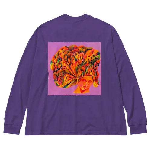 閃（ひらめ）きの瞬間 Big Long Sleeve T-Shirt