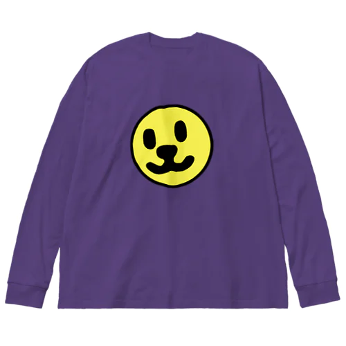 Smile Face Big Long Sleeve T-Shirt