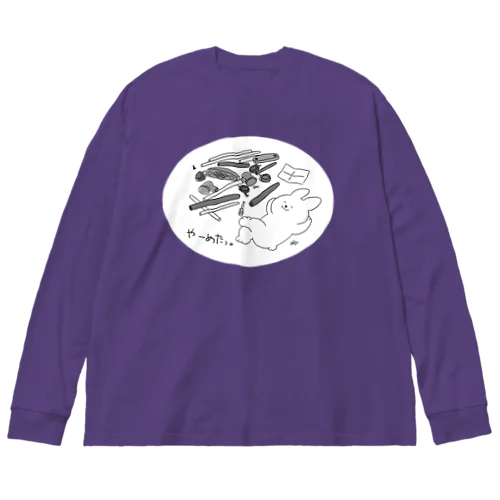 組立弱者 Big Long Sleeve T-Shirt