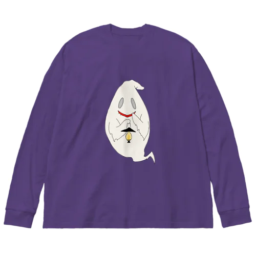 オバケくん Big Long Sleeve T-Shirt