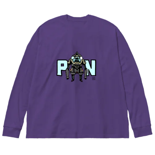 パワードニンジャ Big Long Sleeve T-Shirt