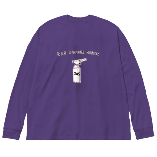 ガスバーナーの使い手専用デザイン「ガスバーナーマスター」 Big Long Sleeve T-Shirt