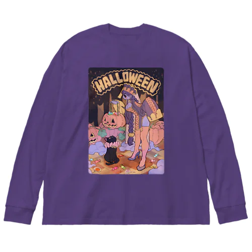 HALLOWEEN_Jiangxi Big Long Sleeve T-Shirt